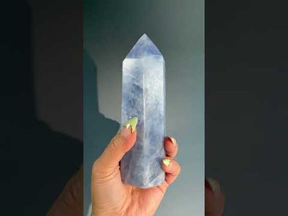 Blue Calcite Tower – Option B