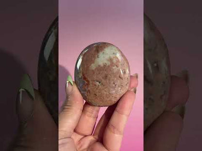 Ocean Jasper Palm Stone – Option D