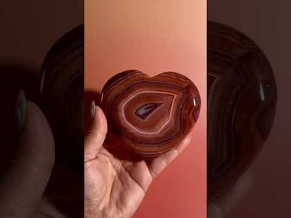 Carnelian Heart – Option G | Abundance, Courage & Joyful Living Crystal