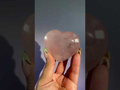 Rose Quartz Heart – Option C