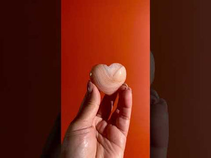 Small Carnelian Heart Option E | Courage, Vitality & Confidence Crystal