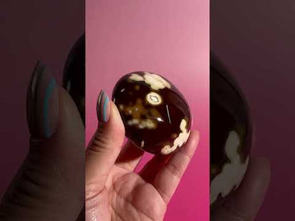 Carnelian Orca Agate Freeform – Option E | Collector Crystal, Joy & Personal Transformation