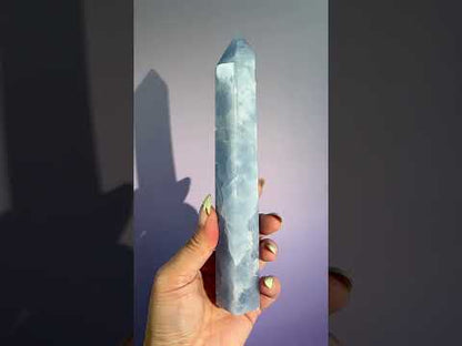 Blue Calcite Tower – Option C