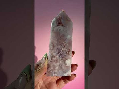 Pink Amethyst Obelisk – Option F