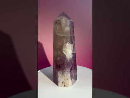 Lavender Fluorite Tower