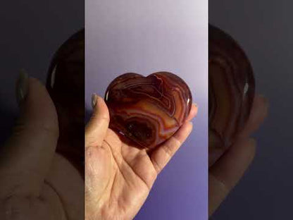 Carnelian Heart – Option E | Motivation, Joy & Positive Transformation