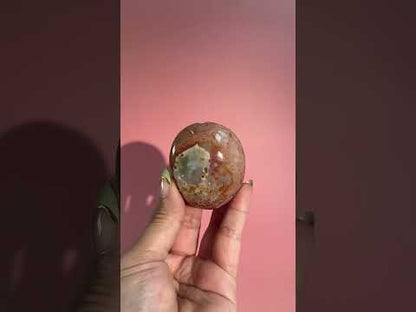 Ocean Jasper Palm Stone – Option C