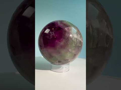 Lavender Green Fluorite Sphere – Option B