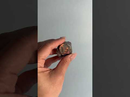 Flashy Labradorite Money Toad – Option B