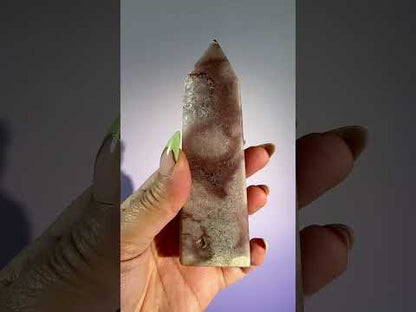 Pink Amethyst Obelisk – Option D