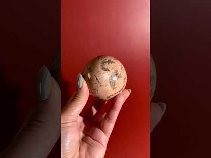Graphic Feldspar Sphere – Option F | Harmony, Transformation & Collector Sphere