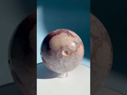 Large Statement Pink Amethyst Sphere