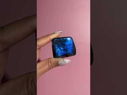 Small Blue Flash Labradorite Standing  Freeform – Option F