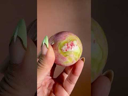 Thulite with Epidote Sphere – Option C