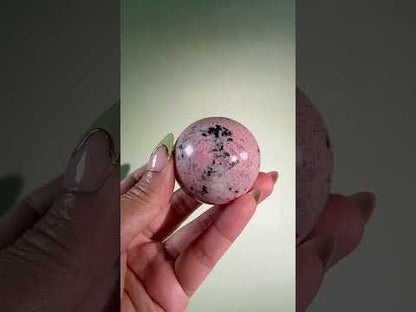 Peruvian Rhodonite Sphere – Option A