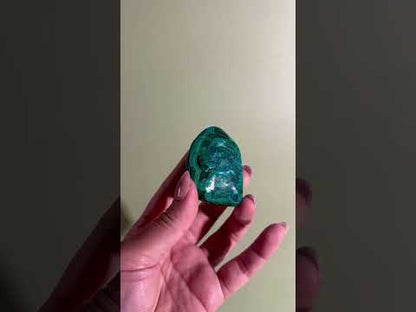 Malachite Chrysocolla Malacolla Polished Specimen Option A | Congo Crystal