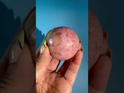 Thulite with Epidote Sphere – Option H