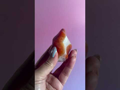 Carnelian Flame – Option C | Abundance, Confidence & Positive Transformation