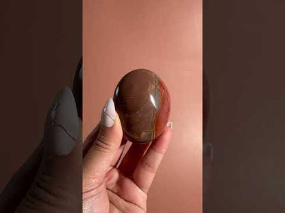 Polychrome Jasper Palm Stone – Option D
