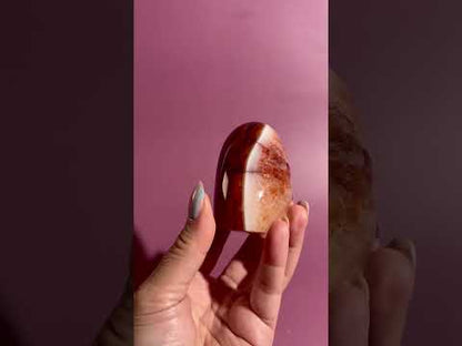 Carnelian Standing Freeform – Option E | Vitality, Creativity & Manifestation Crystal