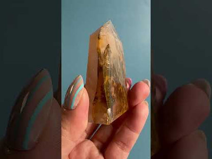 Dendritic Quartz Tower – Option M | Balance, Positive Energy & Grounding