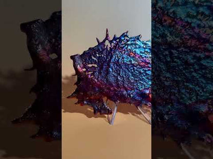 Heat Treated Iridescent Rainbow Copper Splash | One of a Kind Colorful Collector Specimen