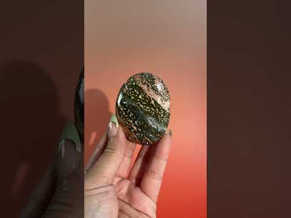 Ocean Jasper Palm Stone – Option E