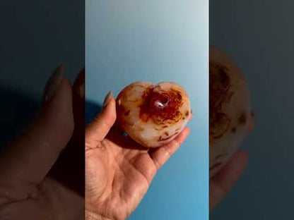 Carnelian Heart – Option D | Empowerment, Vitality & Self-Confidence Crystal