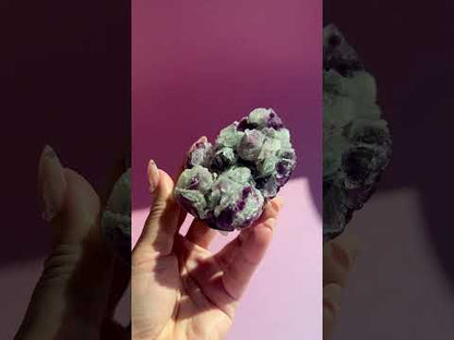 Green & Purple Fluorite Specimen – Option B