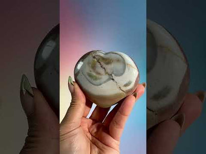 Perfectly Imperfect Polychrome Jasper Heart Misfit – Option B