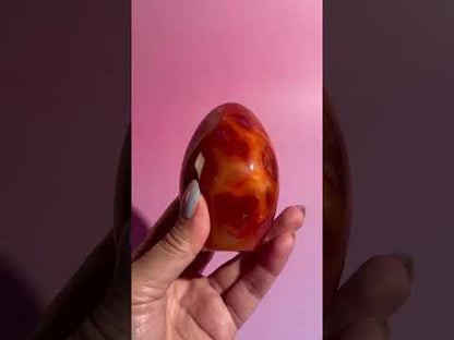 Carnelian Standing Freeform – Option H | Abundance, Creativity & Positive Energy Crystal