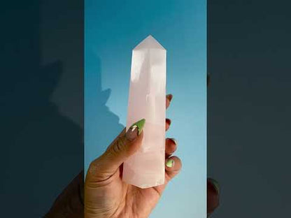 Pink Calcite UV Reactive Tower – Option B