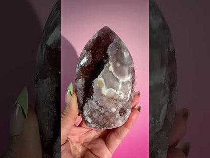 Pink Amethyst Flame – Option F