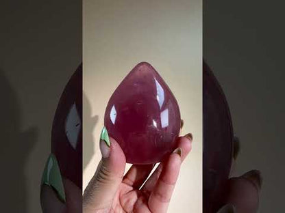 Medium Rose Quartz Standing Freeform - Option D