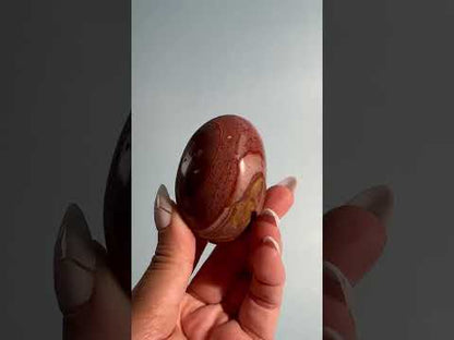 Polychrome Jasper Palm Stone – Option B