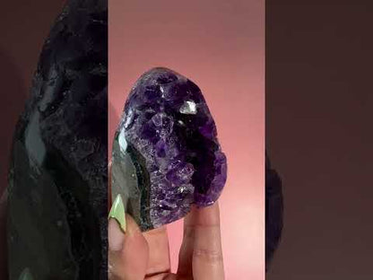 Small Uruguayan Amethyst Cut Base – Option F