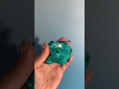 Malachite Chrysocolla Malacolla Polished Specimen Option G | Congo Collector Mineral