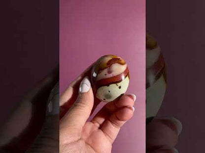 Polychrome Jasper Palm Stone – Option E