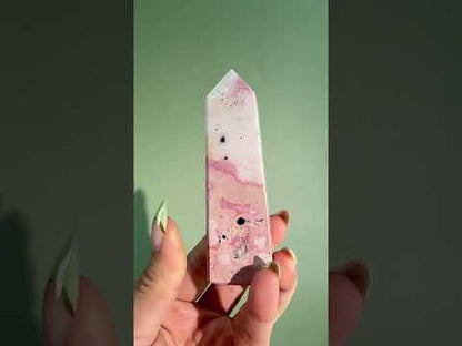 Peruvian Rhodonite Tower – Option C