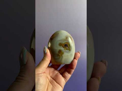 Agate Standing Freeform Option A | One-of-a-Kind Polished Agate Display Crystal