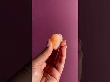 Small Carnelian Heart Option C | Vitality, Joy & Creative Energy Crystal