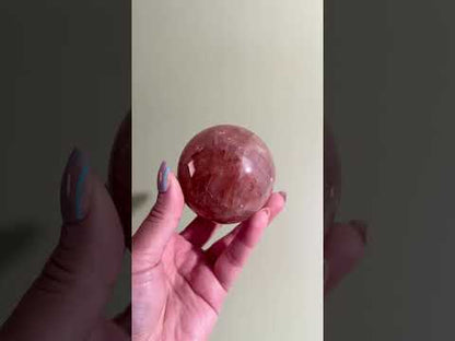 Fire Quartz Sphere Option I | One-of-a-Kind Hematoid Quartz Crystal Sphere