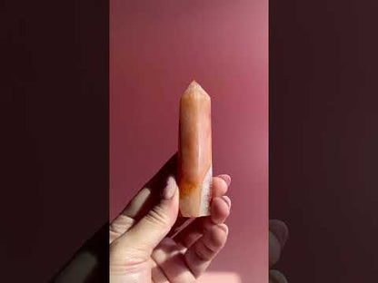 Carnelian Tower Option B | Confidence, Creativity & Success Crystal