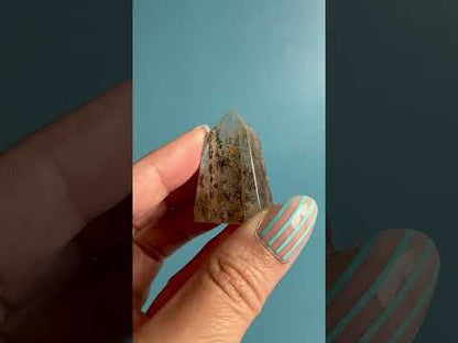 Dendritic Quartz Tower – Option A | Growth, Clarity & Grounding Energy