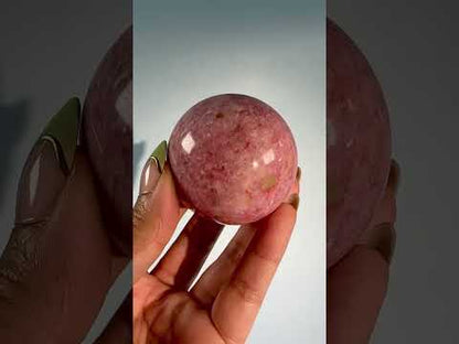 Thulite with Epidote Sphere – Option A