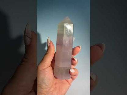 Lavender Green Fluorite Tower – Option D