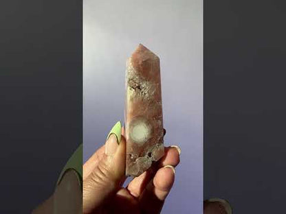 Pink Amethyst Obelisk – Option A