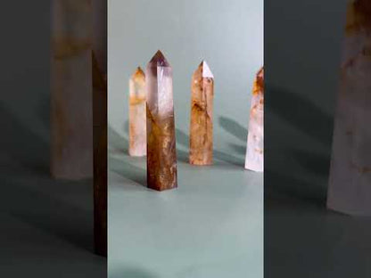 Golden Healer Quartz Tower | Intuitively Chosen Healing, Abundance & Positive Energy