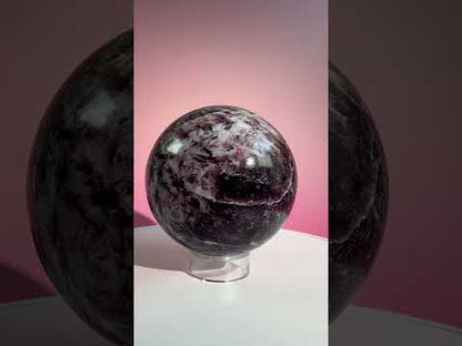 Lepidolite Sphere - Option B