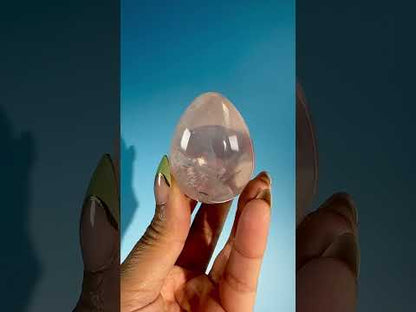 Rose Quartz Egg – Option A